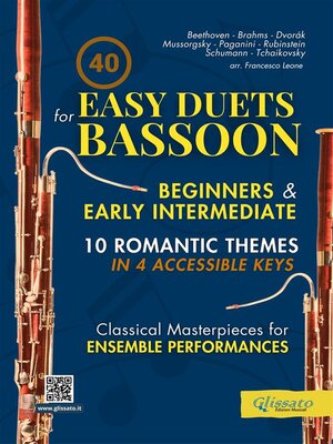 cover image of 40 Easy Duets for Bassoon Beginners and Early Intermediate